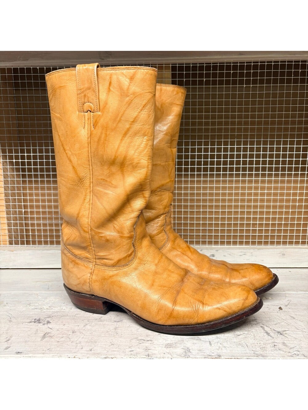 Alberta Boot Co Men's Cowboy Boots Size 10 D/E